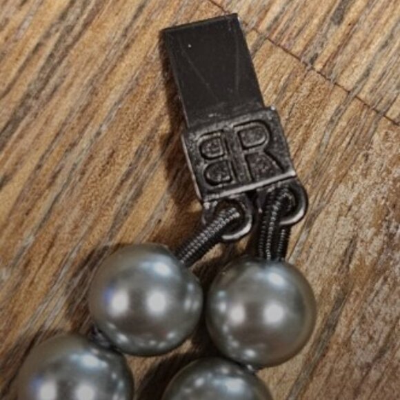 Vintage Banana Republic Double Strand Pearl Necklace. Layer w/Turquoise! - Picture 5 of 5